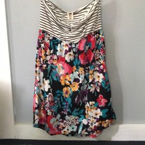 Roxy Strapless Sundress Large